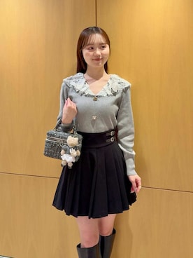 SNIDELさん（レディース・160cm）の冬コーディネート