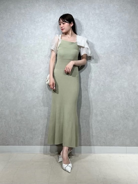 SNIDELさん（レディース・157cm）の春コーディネート