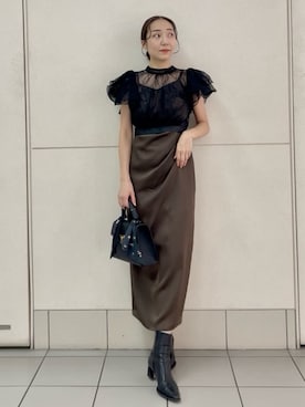SNIDELさん(レディース・165cm)の秋コーディネート
