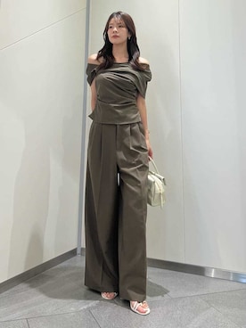 SNIDELさん（レディース・157cm）の春コーディネート