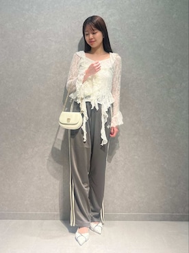SNIDELさん(レディース・155cm)の春コーディネート