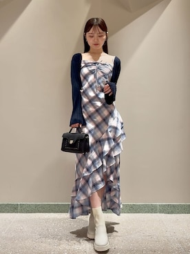 SNIDELさん（レディース・160cm）の夏コーディネート