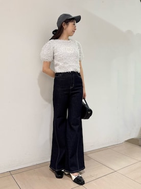 SNIDELさん（レディース・154cm）の夏コーディネート