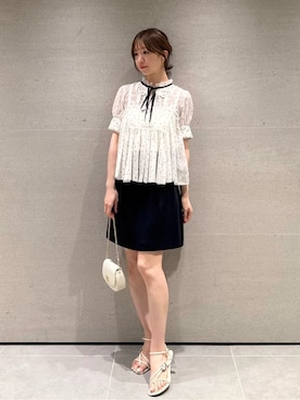 「SNIDEL（スナイデル）のアイテム（バッグ）」を使った、SNIDELさん（レディース・162cm）の春コーディネート