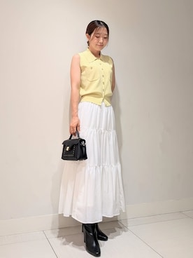 SNIDELさん（レディース・151cm）の夏コーディネート