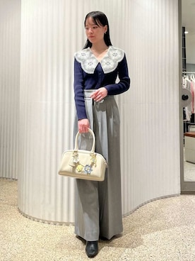 SNIDELさん（レディース・160cm）の冬コーディネート