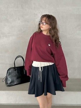 SNIDELさん（レディース・150cm）の秋コーディネート