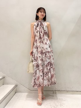 「SNIDEL（スナイデル）のアイテム」を使った、SNIDELさん（レディース・174cm）の夏コーディネート