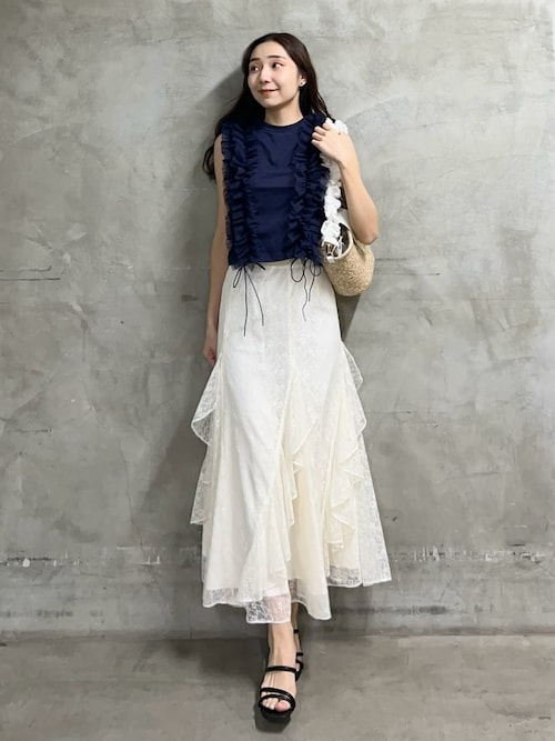 ☆新品☆snidel ノースリーブカットソー SNIDEL tシャツ Sustainableノースリカットソー レディース