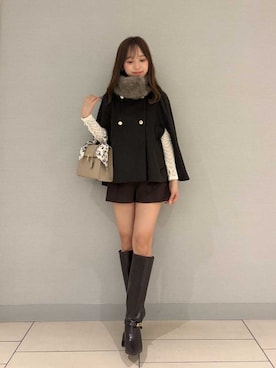 SNIDELさん(レディース・154cm)の秋コーディネート