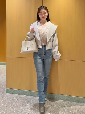 SNIDELさん(レディース・160cm)の冬コーディネート