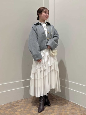 SNIDELさん（レディース・156cm）の秋コーディネート