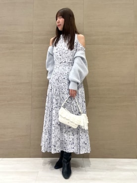 SNIDELさん(レディース・161cm)の冬コーディネート