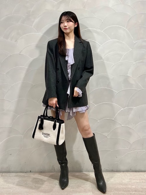 CLORE（オーバーサイズウールジャケット ） SNIDEL｜オーバーサイズウールジャケット | Rakuten Fashion(楽天