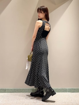 「アイテム（チャーム）」を使った、SNIDELさん（レディース・165cm）の夏コーディネート