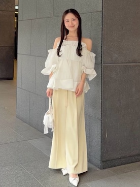 SNIDELさん（レディース・160cm）の春コーディネート