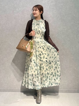 SNIDELさん（レディース・153cm）の冬コーディネート