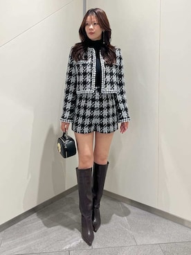 「SNIDEL（スナイデル）のアイテム（バッグ）」を使った、SNIDELさん（レディース・157cm）の秋コーディネート
