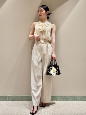 「アイテム（その他小物）」を使った、SNIDELさん（レディース・160cm）の夏コーディネート