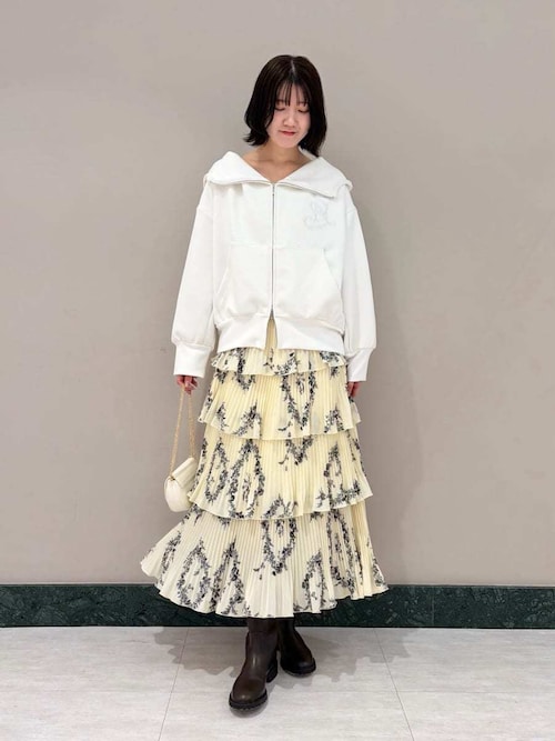 SNIDEL（スナイデル） スカート プリーツティアードスカート
