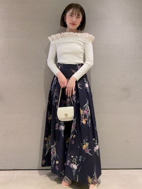 SNIDELさん（レディース・165cm）の冬コーディネート