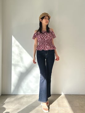 SNIDELさん（レディース・161cm）の春コーディネート