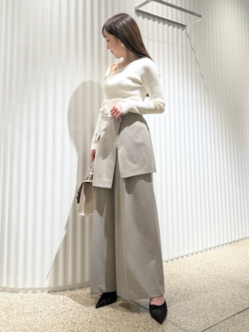 snidel アイボリー SNIDEL - 2023 新品 SNIDEL 2wayショートダウンアイボリーの