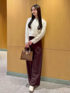 SNIDELさん（レディース・160cm）の冬コーディネート