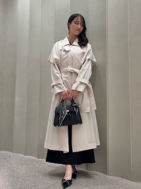 「SNIDEL（スナイデル）のアイテム（アクセサリー）」を使った、SNIDELさん（レディース・163cm）の冬コーディネート