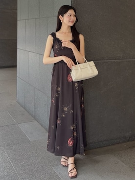 「SNIDEL（スナイデル）のアイテム（バッグ）」を使った、SNIDELさん（レディース・165cm）の夏コーディネート
