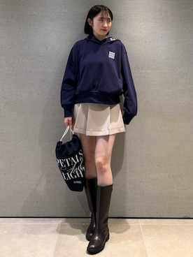 「SNIDEL（スナイデル）のアイテム（バッグ）」を使った、SNIDELさん（レディース・165cm）の冬コーディネート