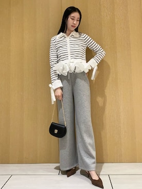 SNIDELさん（レディース・167cm）の冬コーディネート