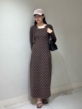 「SNIDEL（スナイデル）のアイテム（バッグ）」を使った、SNIDELさん（レディース・158cm）の夏コーディネート