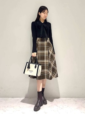 SNIDELさん（レディース・174cm）の秋コーディネート