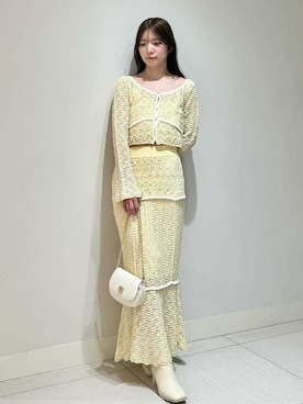 SNIDELさん（レディース・155cm）の春コーディネート