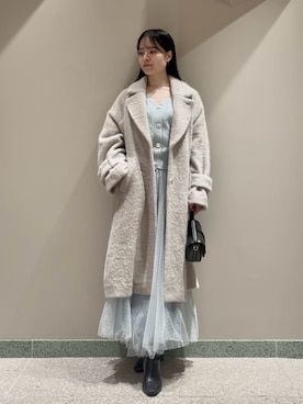 SNIDELさん（レディース・160cm）の冬コーディネート