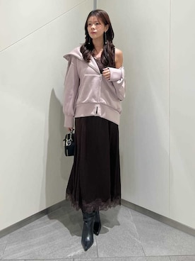 SNIDELさん(レディース・157cm)の秋コーディネート