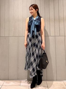 SNIDELさん（レディース・153cm）の夏コーディネート