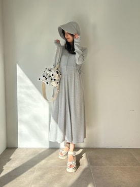 SNIDELさん(レディース・161cm)の春コーディネート