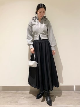 SNIDELさん(レディース・167cm)の冬コーディネート
