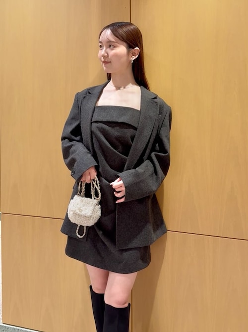 オーバーサイズウールジャケット（テーラードジャケット）｜SNIDEL