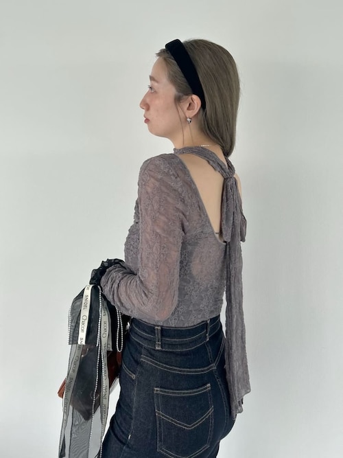 Chacott】レースシアーTOPS（Tシャツ/カットソー）｜Chacott