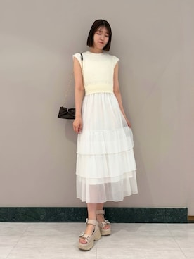 SNIDELさん(レディース・174cm)の夏コーディネート