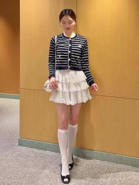 「SNIDEL（スナイデル）のアイテム（パンツ）」を使った、SNIDELさん（レディース・160cm）の夏コーディネート