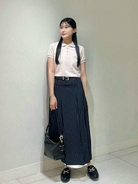 SNIDELさん(レディース・158cm)の夏コーディネート