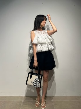 SNIDELさん（レディース・161cm）の冬コーディネート