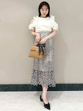 「SNIDEL（スナイデル）のアイテム」を使った、SNIDELさん（レディース・162cm）の夏コーディネート