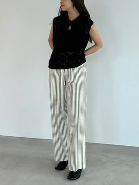 「アイテム（ポロシャツ）」を使った、merlot0801さん（レディース・160cm）の夏コーディネート