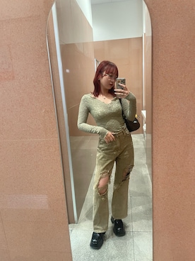 「CHARLES & KEITH（チャールズ & キース）のアイテム（パンプス）」を使った、aiさん（レディース・157cm）の秋コーディネート