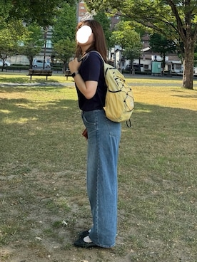 「HEISAN（ハイサン）のアイテム」を使った、NUNさん（レディース・171cm）の夏コーディネート